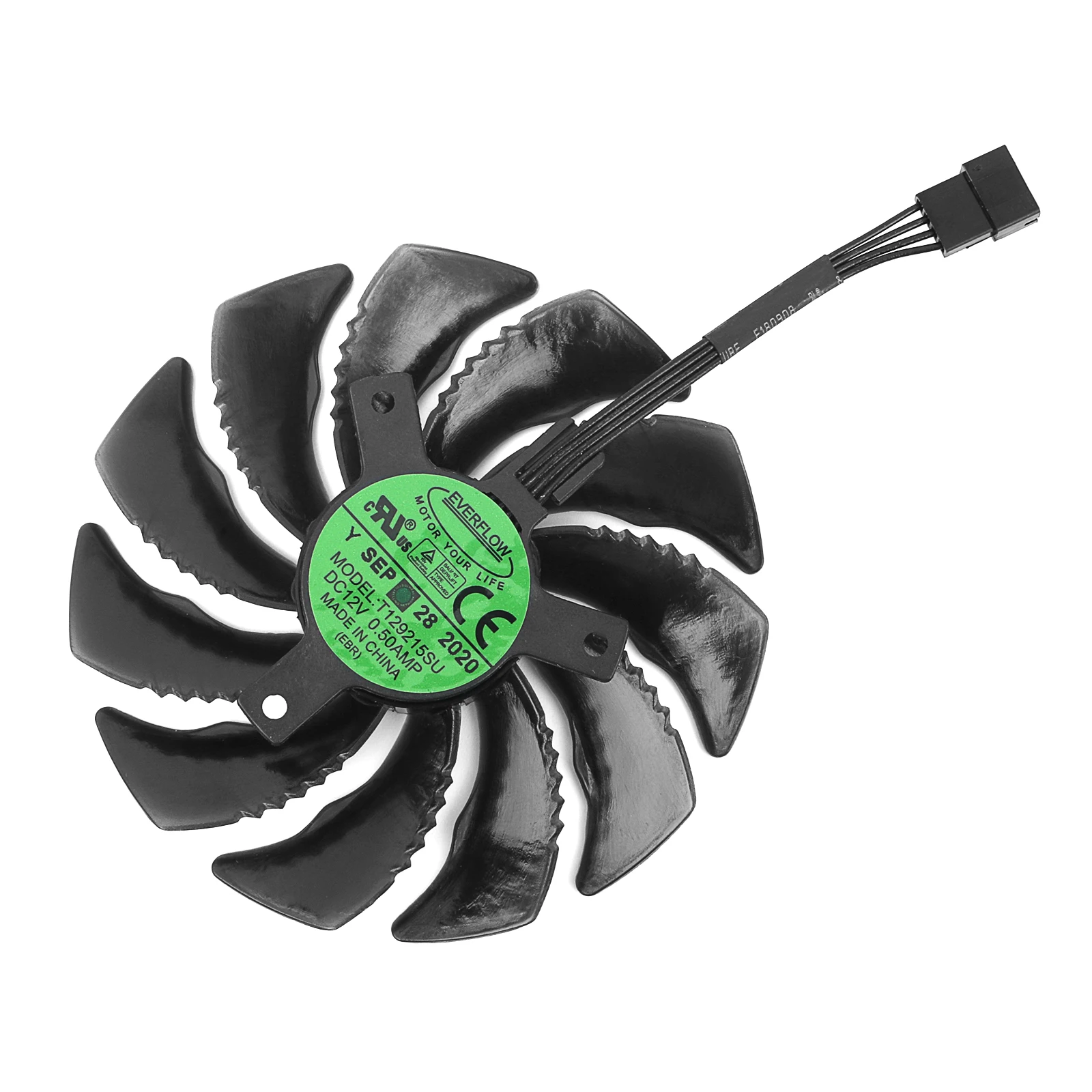 Video Card Fan For Gigabyte AORUS Radeon RX 570 580 88MM T129215SU RX570 RX580 Graphics Card Replacement Cooling Fan