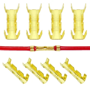 이중 U자형 병렬 콜드 플러그 커넥터 콜드 터미널, DJ453, 0.5 -1.5mm ² -2.5mm ², 50PC, 100PC, 200PCs