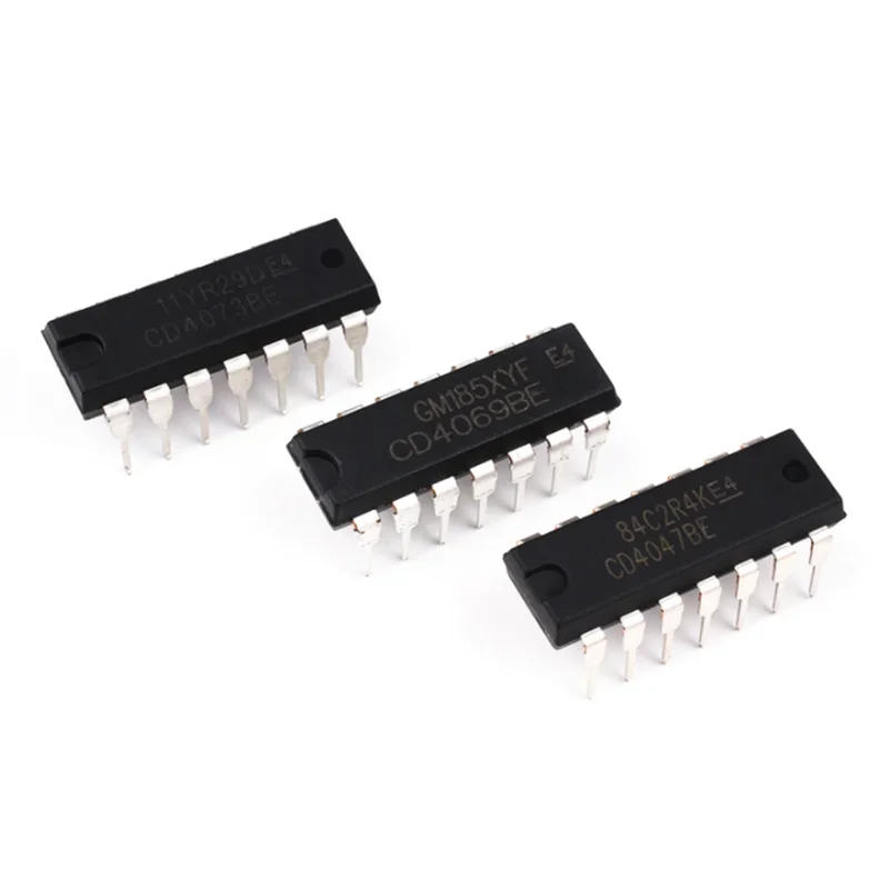 10PCS CD4068 CD4069 CD4070 CD4071 CD4030 CD4047 CD4066 CD4072 CD4073BE  DIP-14