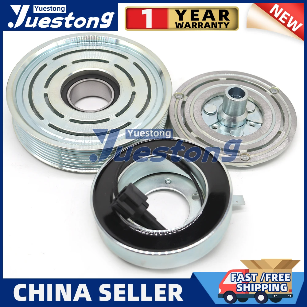 Air Conditioner Compressor Clutch Assy For Nissan Patrol Y61 2004 92600VC90A  92600VC900 AC Compressor Clutch hub pulley coil