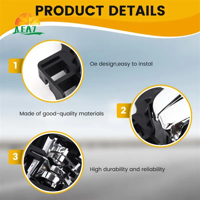 

AEA7-4PCS Автомобильная внутренняя дверная ручка для Hyundai I30 I30CW 2007-2011 826102L010 826202L010