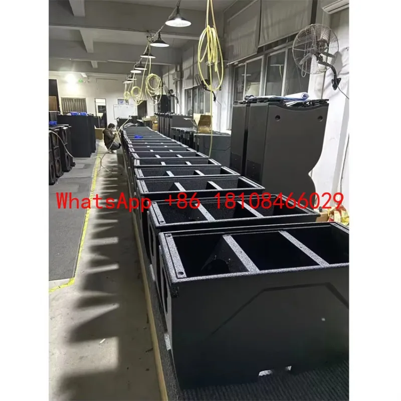 Sistema de Som Ativo Profissional Lase Sound Hot Sale Duplo de 10 Polegadas LHDL20 2 Vias para Palco e Concertos
