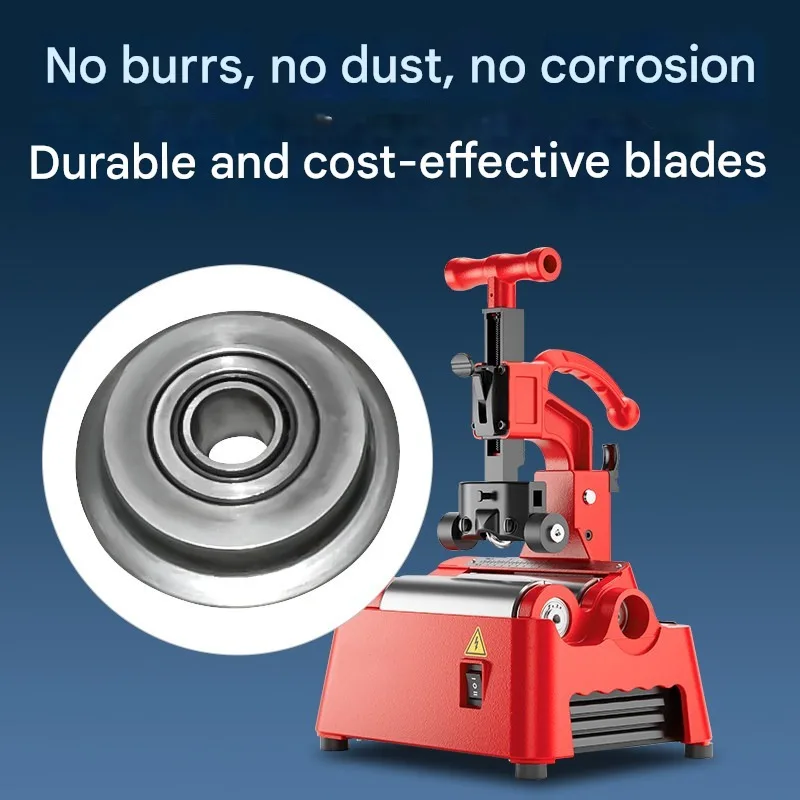 Electric Pipe Cutting Machine Automatic Stainless Steel Tube Cutter Planetary Rotary Cutoff For Thin Wall Pipe No Burr