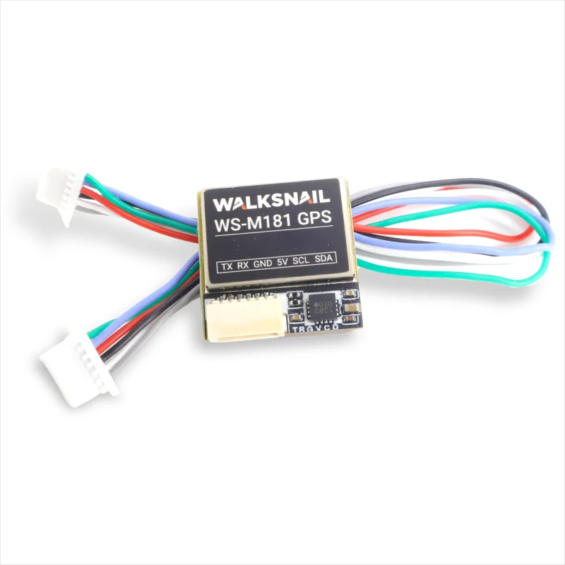 منتج من النوع المتينWalksnail WS-M181 GPSu-blox M10 رقاقة مدمجة QMC5883 بوصلة لأجزاء طائرة RC FPV حرة طويلة المدى