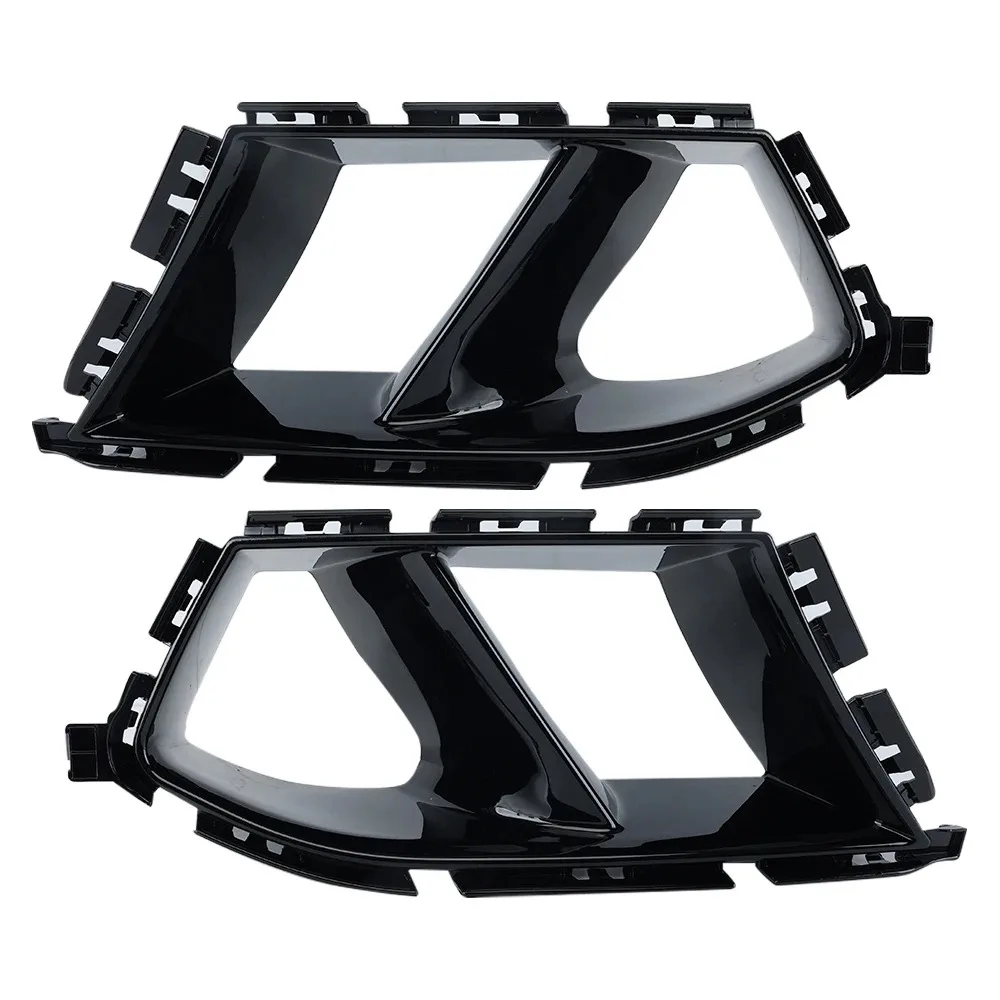 Car Front Bumper Side Air Vent Trim Fog Light Lamp Hood Intake Frame Cover Grille For BMW G80 M3 G82 G83 M4 2021-2024