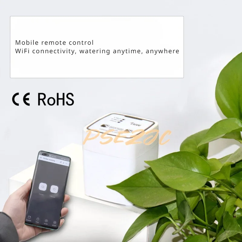 Mobile Phone Remote Control WIFI Intelligent Dual Pump Automatic Watering Device for Balcony Garden Potted Plant Drip Irrigation