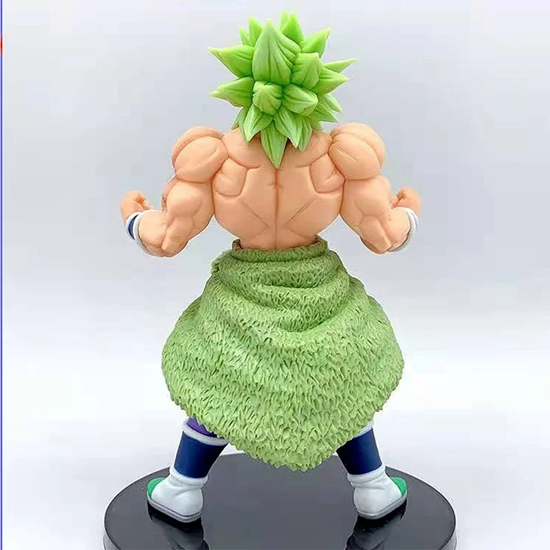 Bandai Genuine Dragon Ball Anime Figure Broli BWFC Action Figure Dolls Toys for Boys Girls Kids Christmas Gift Collectible Model