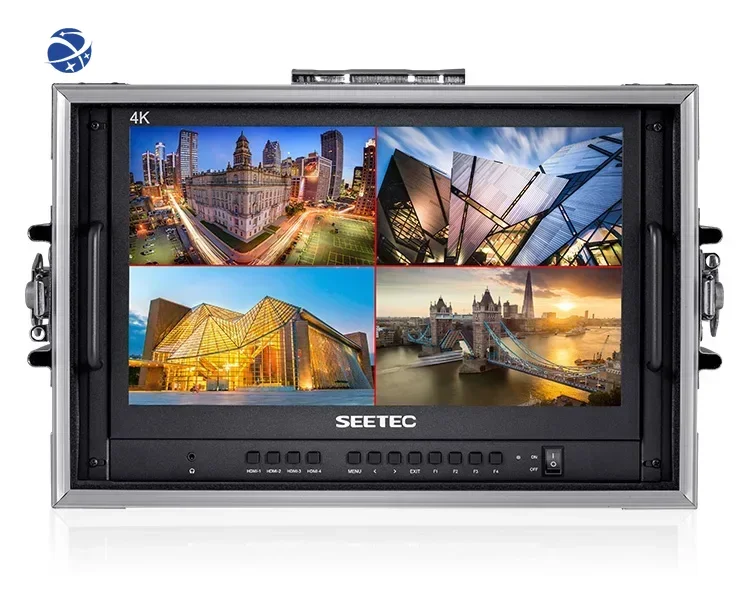 

ATEM156-CO 15,6 "4K HDMI Multiview портативный ручной монитор для режиссера трансляции