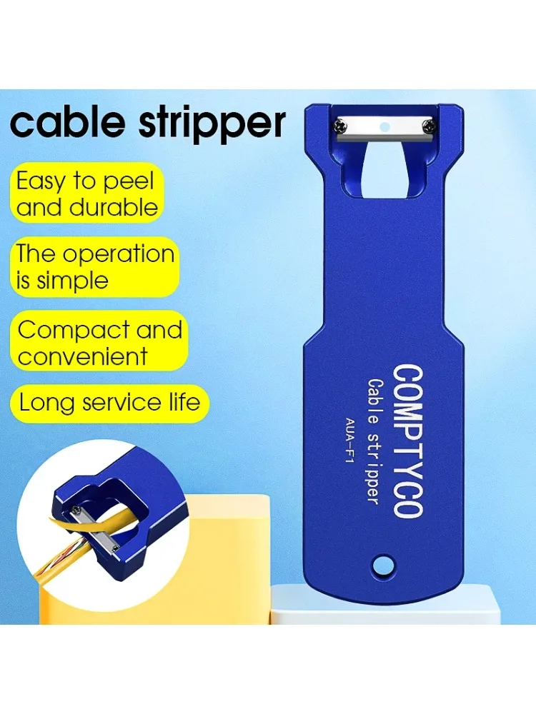 AUA-F1 Optische Vezel Tool Longitudinale Stripper Kabelmantel Snijder 8.5mm 10.4mm 14mm Kabelmantel Cutter Snijder