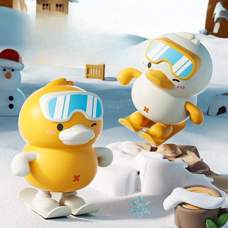 Скручивание и облегчение маленькой желтой утки