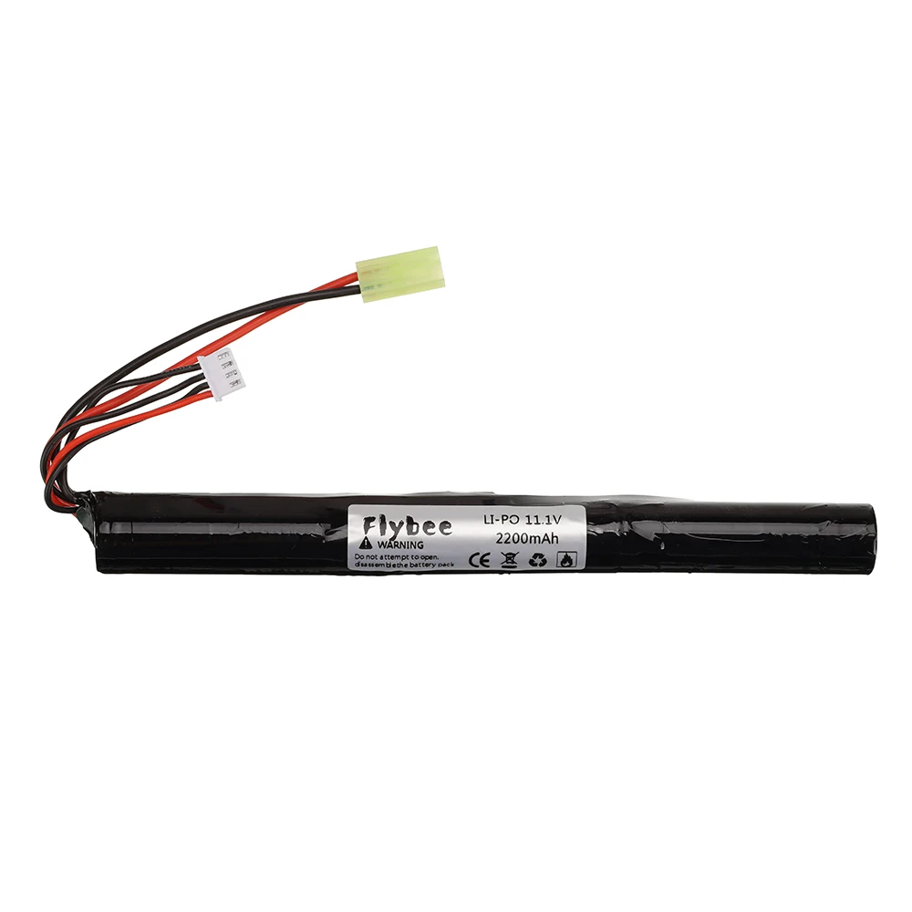 Bateria lipo rc de alta potência, 11.1v 2200mah 30c akku mini airsoft gun bateria 3s 18650 rc modelo 40c bateria com plugue tamiya