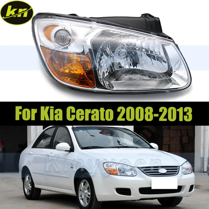 

Передний бампер автомобиля, фара для Kia Cerato 2008 2009 2010 2011 2012 2013, фара, фара