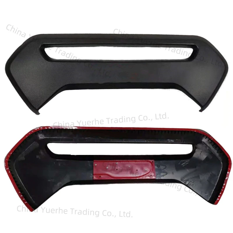 سيارة الخلفي غطاء الباب الخلفي لتويوتا هايلكس ريفو روكو 2021 2022 2023 الباب الخلفي غطاء ألواح تصفيف السيارة اكسسوارات السيارات