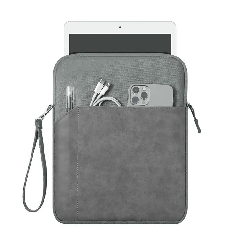 

For iPad Mini 6 Tablet Sleeve ELVEV Waterproof Zippered Closure Fleece Lining Tablet Bag for Xiaomi Pad 5 6 Pro 11inch