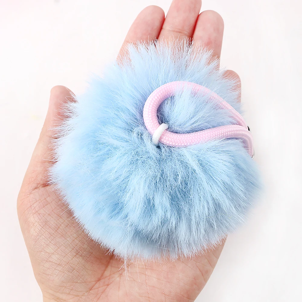 

1 шт., пушистый мягкий помпон, плюшевые помпоны, мяч, красочный, сделай сам, ручная работа, брелок, шапки, перчатки, мяч, одежда, принадлежности для шитья своими руками