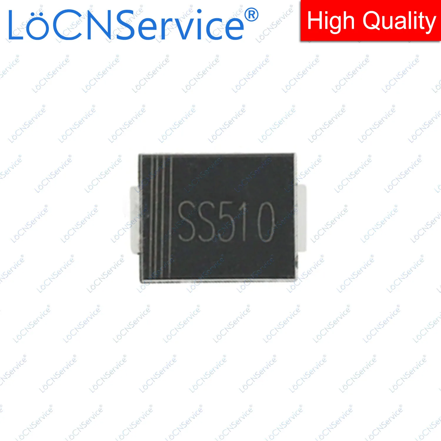 LoCNService 3000PCS SMC SS54 5A 40V SS56 5A 60V SS510 5A 100V DO-214AB Chiński Wysokiej jakości SR540 SR560 SR5100