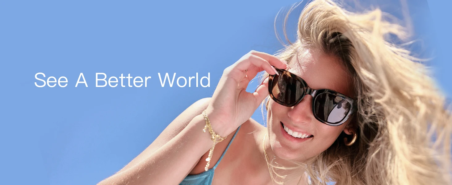 ZENOTTIC Modische Schmetterlings-polarisierte Sonnenbrille für Damen, UV400-Schutz, Schatten, Damen-Katzenaugen-Sonnenbrille – Detail 1