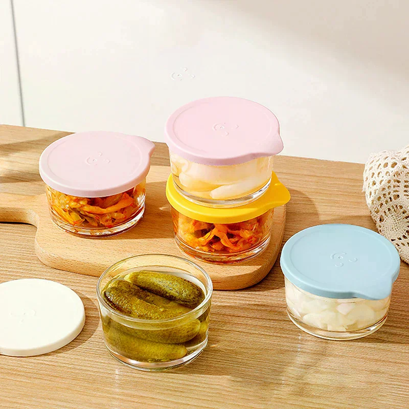 Meal Prep Glass Containers Oven Safe - Microwave Safe Round Food Storage Container