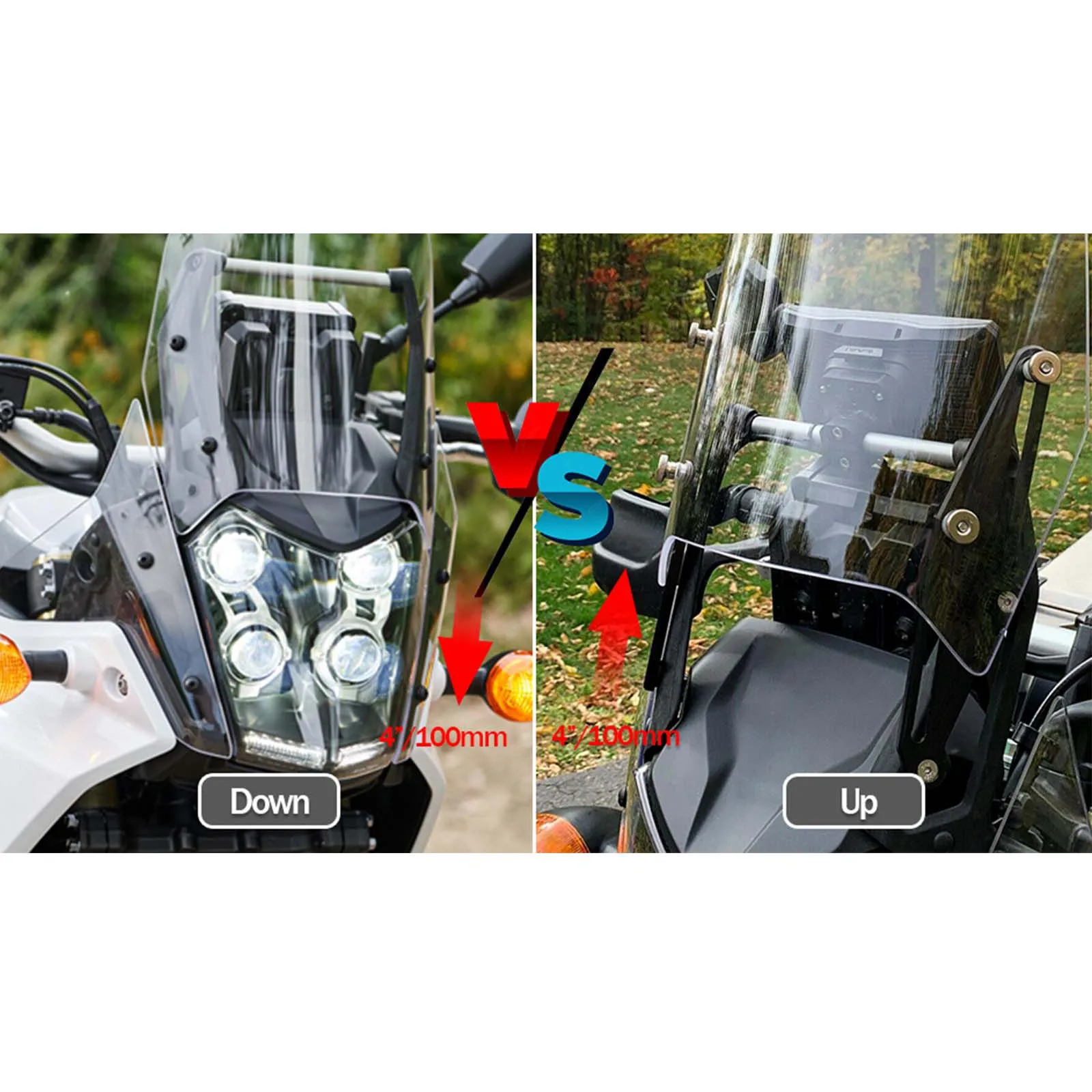 

Windshield Screen Bracket Mount Adjuster For Yamaha Tenere 700 XT700Z 2019-2021 2020