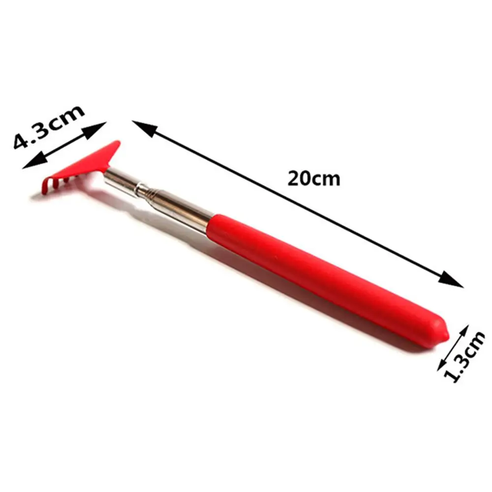 Multicolor Telescopic Stainless Steel Relieve itching Soft Back Scratcher Massage Tools Itch Scratching Scratching Device