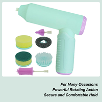 Electric Brush For Cleaning Rechargeable Bathroom Scrubber Handheld Automatic Cup Washing Brush For Pots Window Living Room Sink