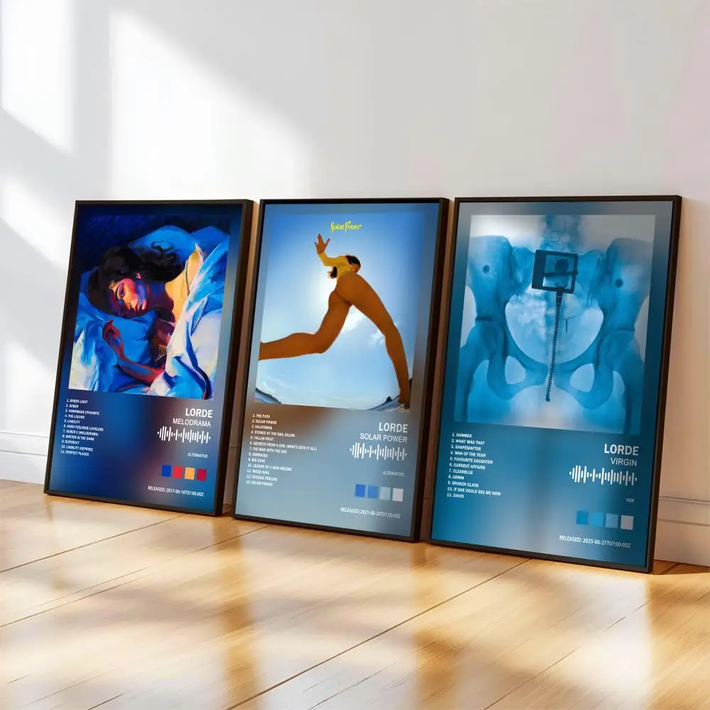 لورد ألبوم ملصق HD الفن لزجة جدار مقاوم للماء غرفة المعيشة المنزلي غرفة نوم بار الديكور الجمالي