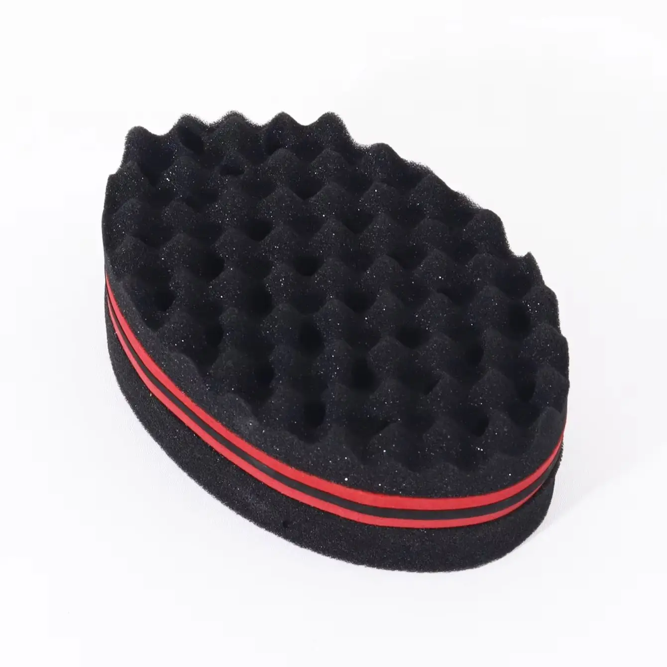 قطعة واحدة من أدوات العناية بالتجعيد الأفريقي، إسفنجة تجعيد، مناسبة لتصفيف موجة الشباك الأفريقية الخاصة بشعر مستعار حقيقي