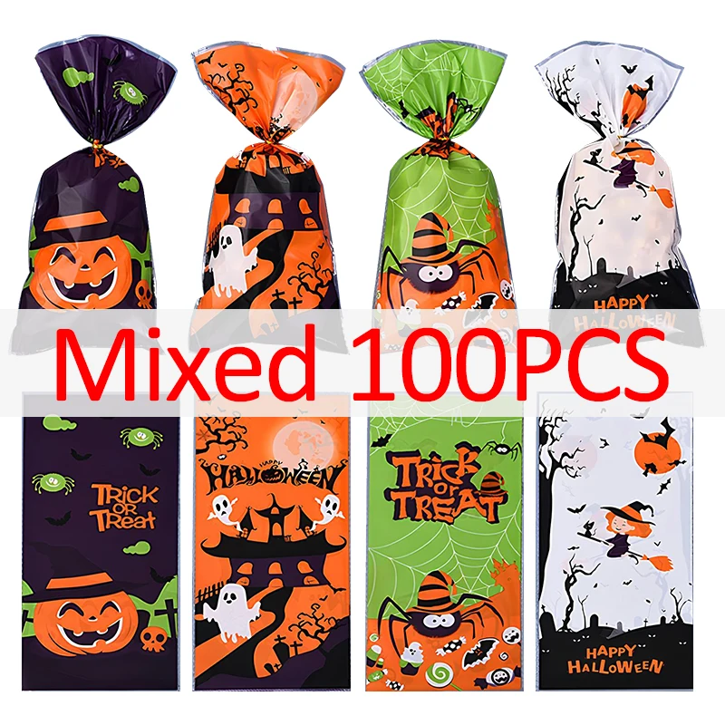 Variant: 100pcs Tie Candy Bag