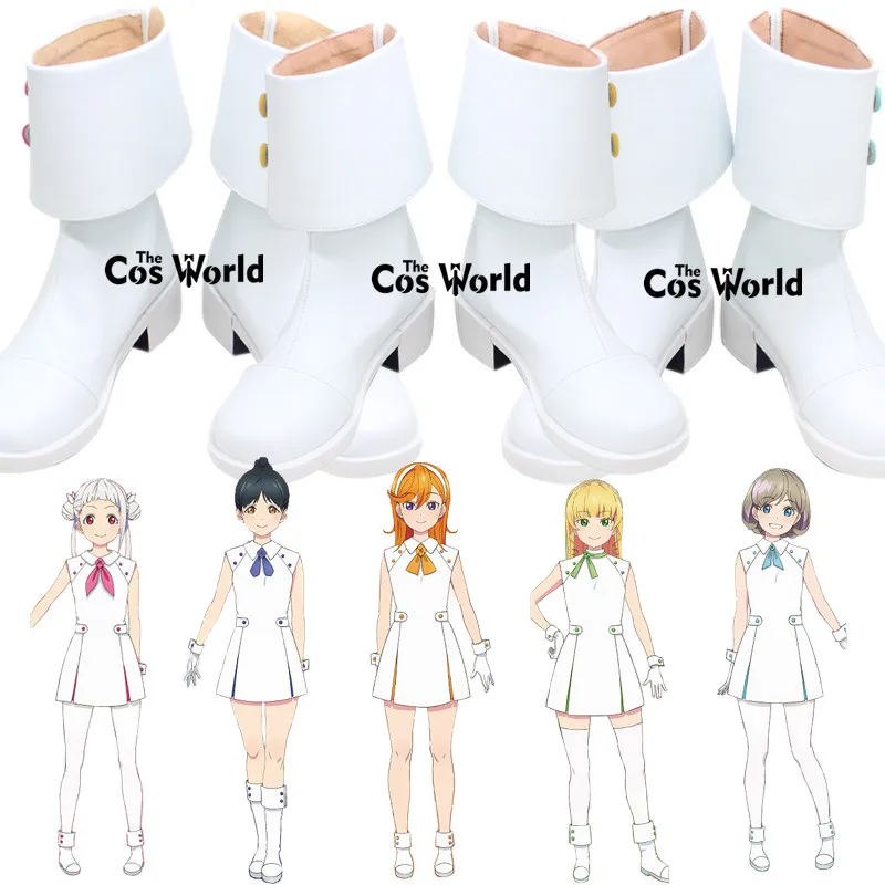 

Love Live Superstar Liella Wish Song Hazuki Ren Shibuya Kanon Tang Keke Arashi Chisato Heanna Sumire Anime Cosplay Shoes Boots