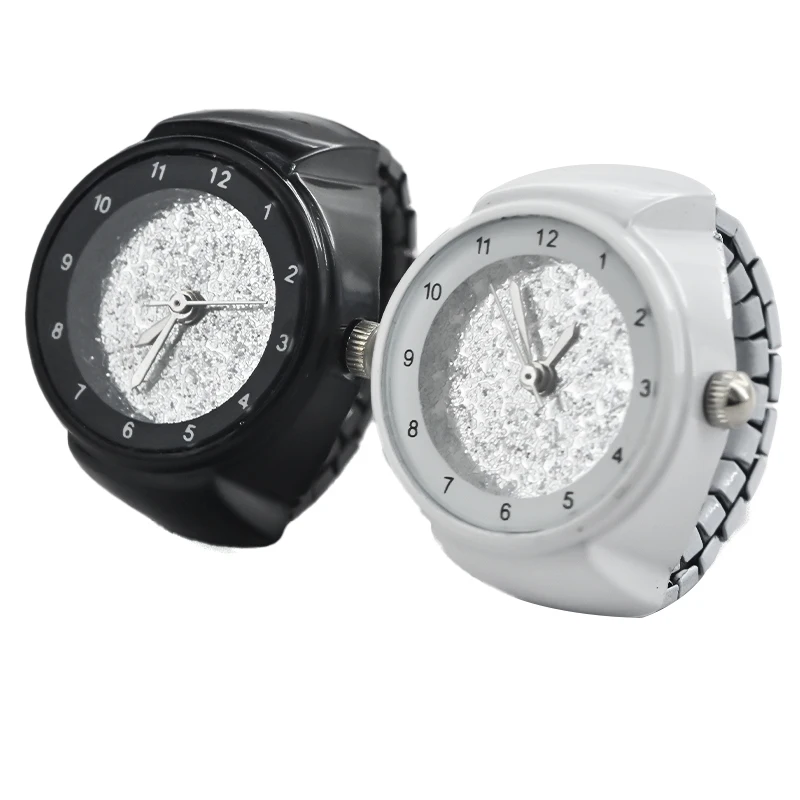 ساعة كوارتز كاملة النجوم للرجال والنساء ، سبيكة ، قشرة ، إصبع ، قرص دائري ، أرقام عربية ، وجه ، زوجان ، إبداعي ، جديد ، تخفيضات كبيرة