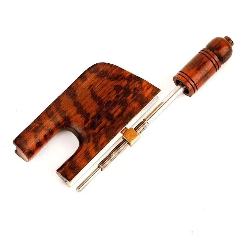 

Germany Style Snakewood Double Upright Bass 3/4 Bow Frog /Silver Screw Letterwood Button Parts Accessories Stringed Instruments