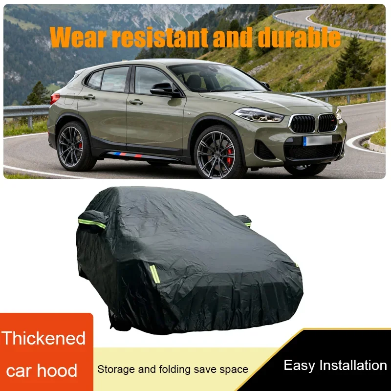 

Suitable for BMW X2 2017-2022 summer anti-ultraviolet, sunshade, snow and rain, dustproof SUV, a full set of thick car cover