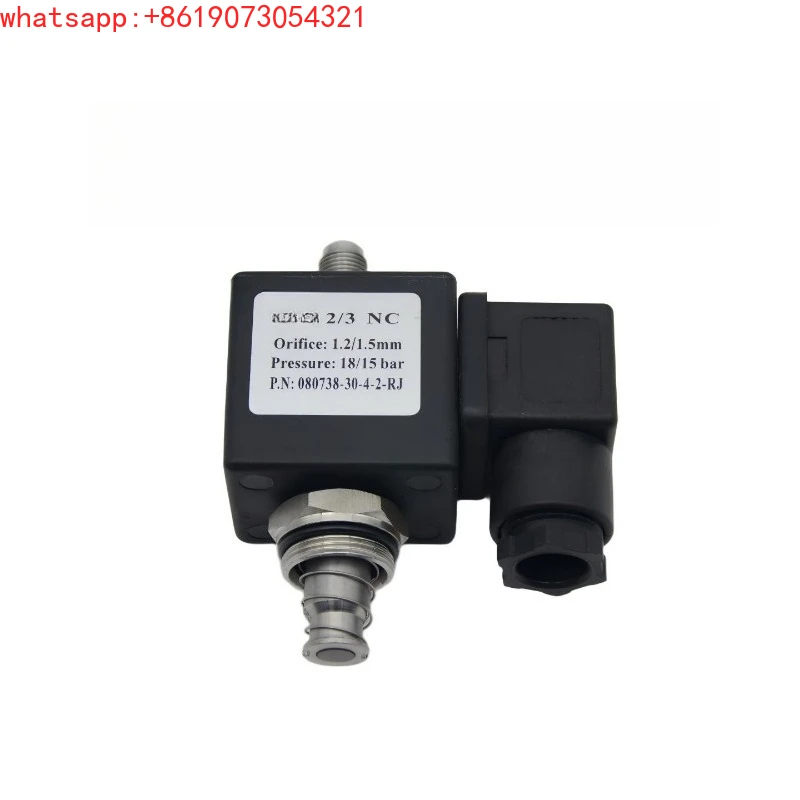 Screw air compressor 2/3NC solenoid valve 080738 - 30-4-2 - RJ RSJ-120E-RJ bleed block
