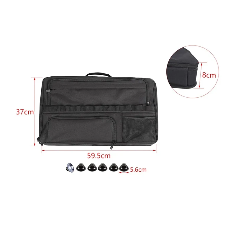 

Car Rear Window Storage Bag Suitable for JETOUR Traveler T2 2023+ Modified Rear Window Storage Bag Auto Interior Trim Parts