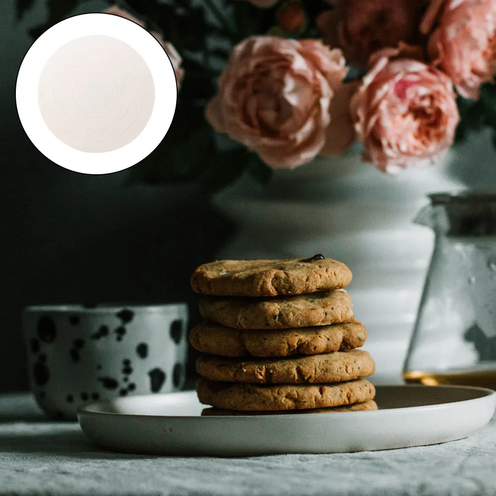 

Cookie Decorating Turntable Premium 360 Degree Rotating Stable Non Skid Baking Food Decorating Cookie Stand Biscuit Turntable