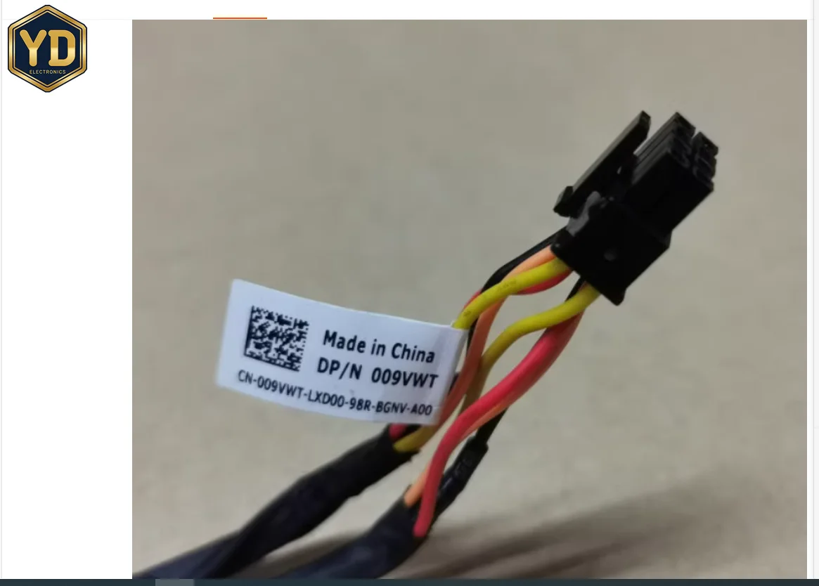 YD 1pcs NEW For Dell Optiplex 3050 5050 7050 Mini Tower HDD sata power cable P/N 09VWT