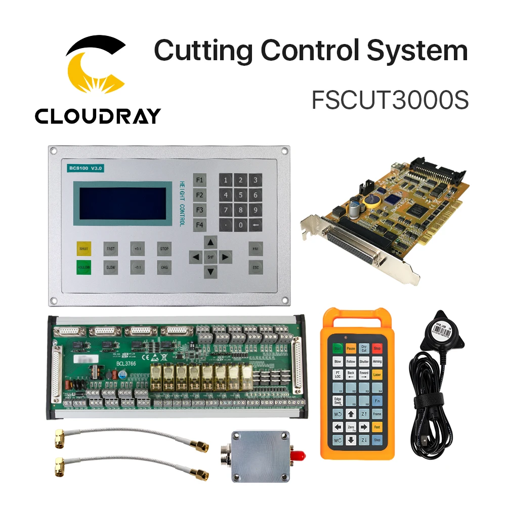 Cloudray Friendess FSCUT Laser Cutting Machine Control System FSCUT3000S For Metal Cutting