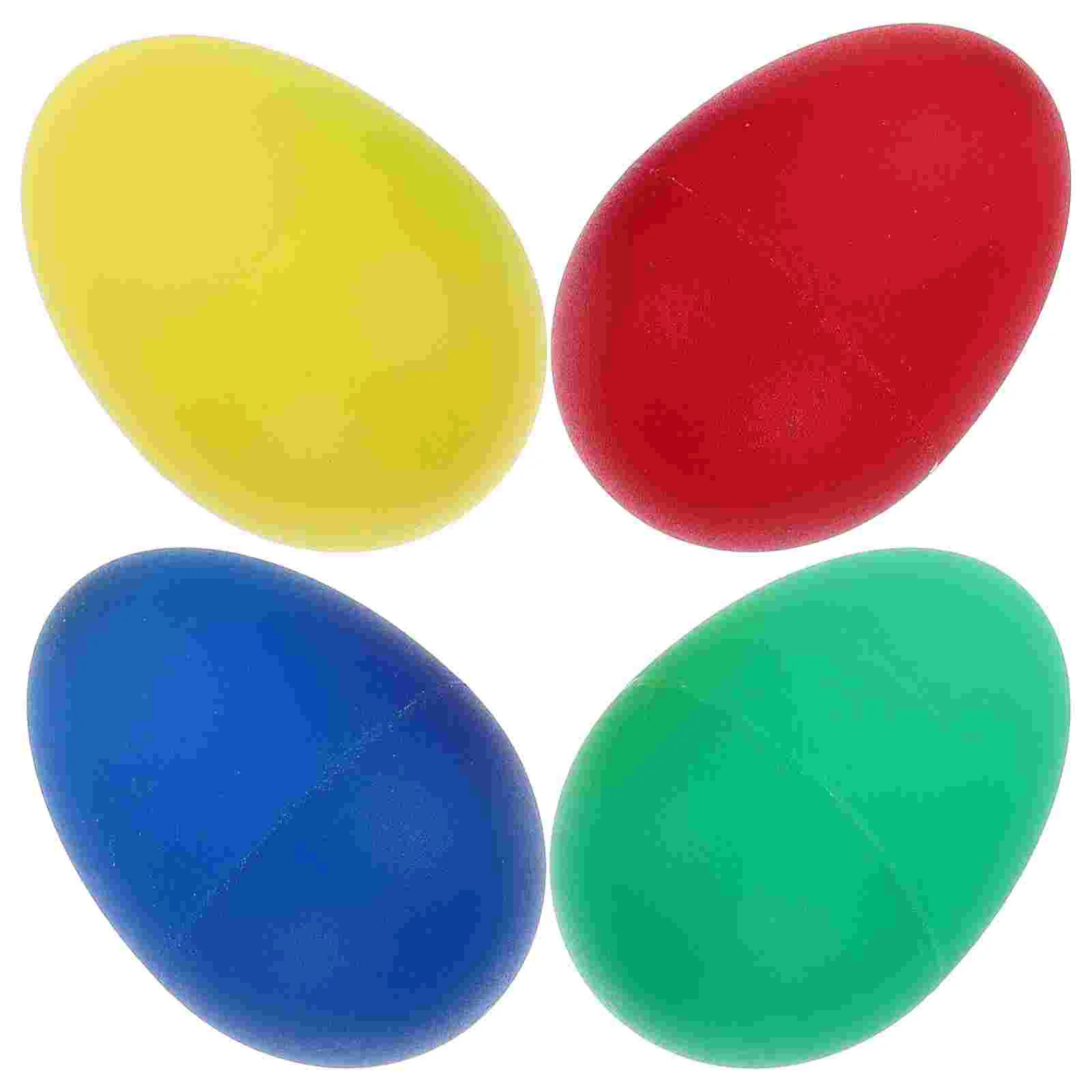 

4 Colors Plastic Percussion Musical Egg Maracas Egg Shakers Child Kids Toys Egg shakers musical Percussion egg shaker