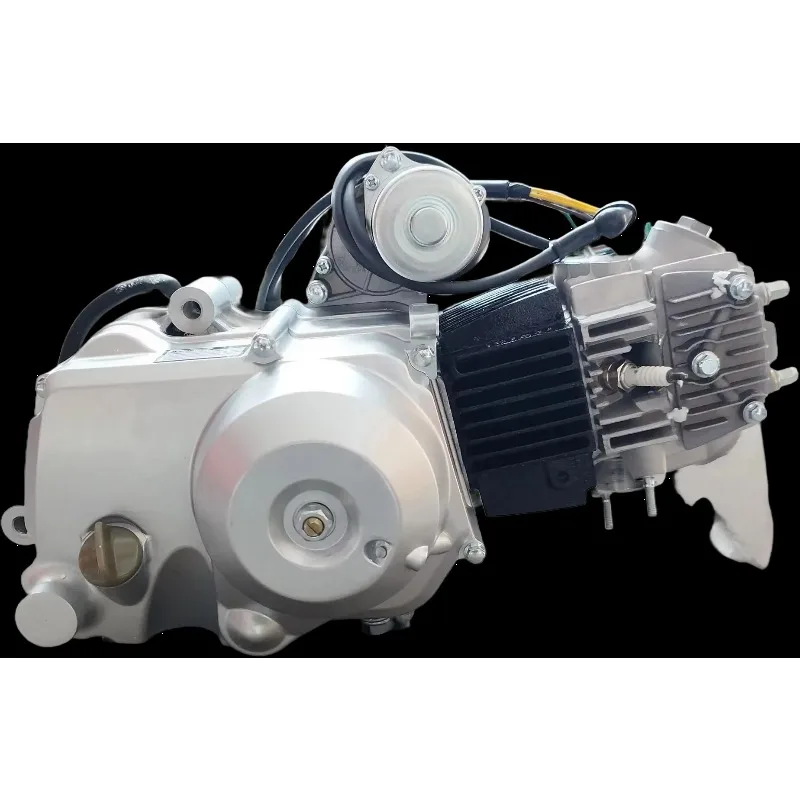 Motorcycle Petrol Engine Atv 110cc Engine Electric / Kick Water Motorcycle Parts & Accessories  air Cooed CDI Ignition