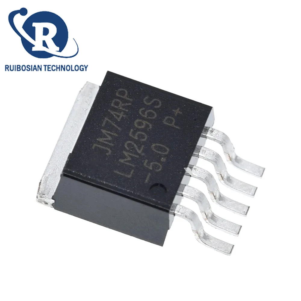 10pcs/lot LM2596S-5.0 TO263 LM2596S-ADJ LM2596S LM2596 2596 TO-263 Step-down regulator