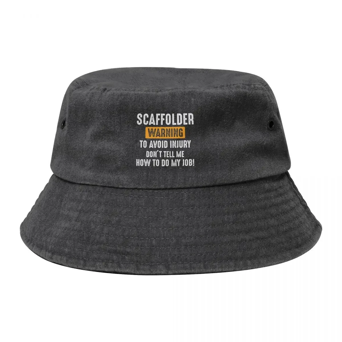 Scaffolder Scaffold Builder Scaffolding Platform Worker Funny Sayings Bucket Hat birthday Luxury Cap Mens Tennis Women's