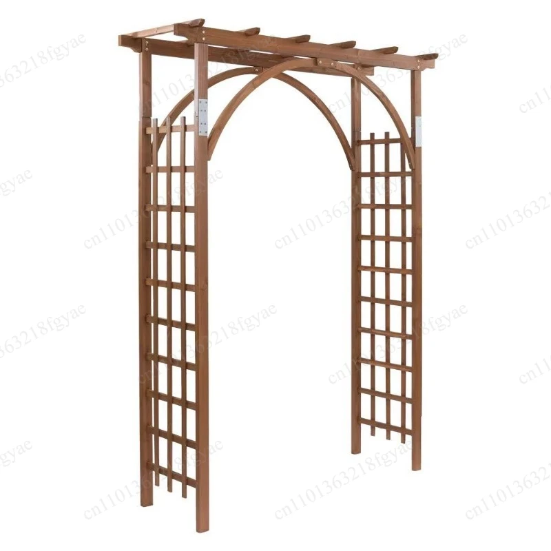 Wooden Garden Arch, Custom Gazebo Trellis for Wedding & Outdoor Decor
