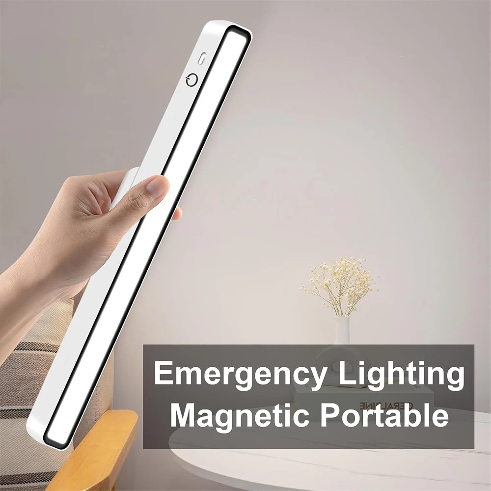 New Reading Table Lamps Desk Lamp LED USB Rechargeable Light Stepless Dimming Table Lamp Hanging Magnetic Bedroom Night Lamp