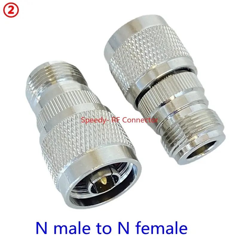 1Pcs N Type Tee Type 3Way Splitter Connector L16 N to N Male Female 90 Degree Right Angle Water Proof Fast Delivery Brass Copper