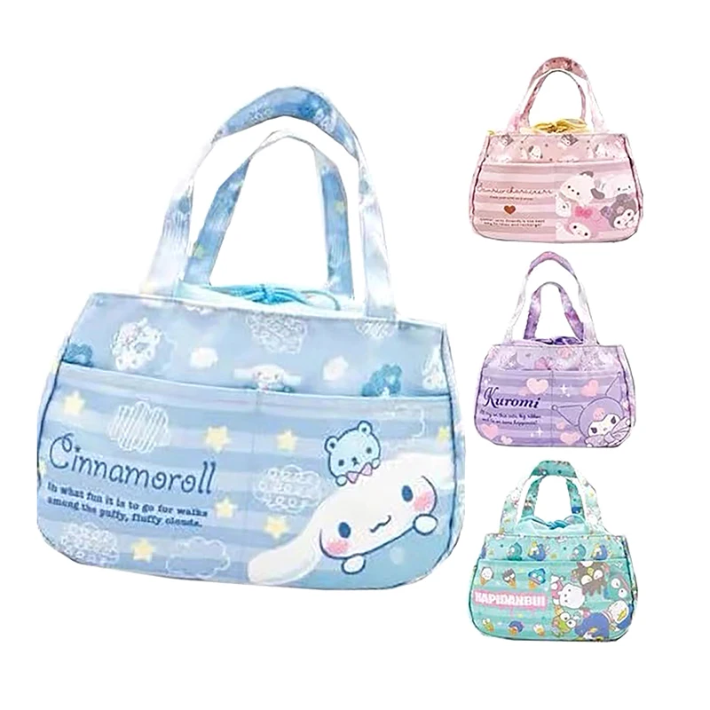 Sanrio My Melody Lunchtas met trekkoord Kuromi Cinnamoroll Multifunctionele opbergtas Handtas Picknicktas