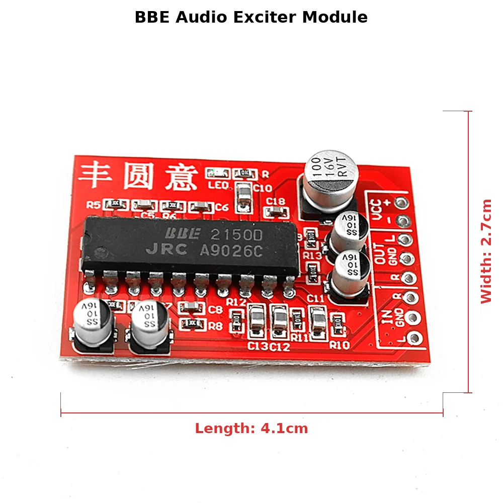 NJM2150 Front Stage Signal BBE Sound Effect Exciter Improves High And Low Frequency Clarity JRC 2150 Separate Module Version