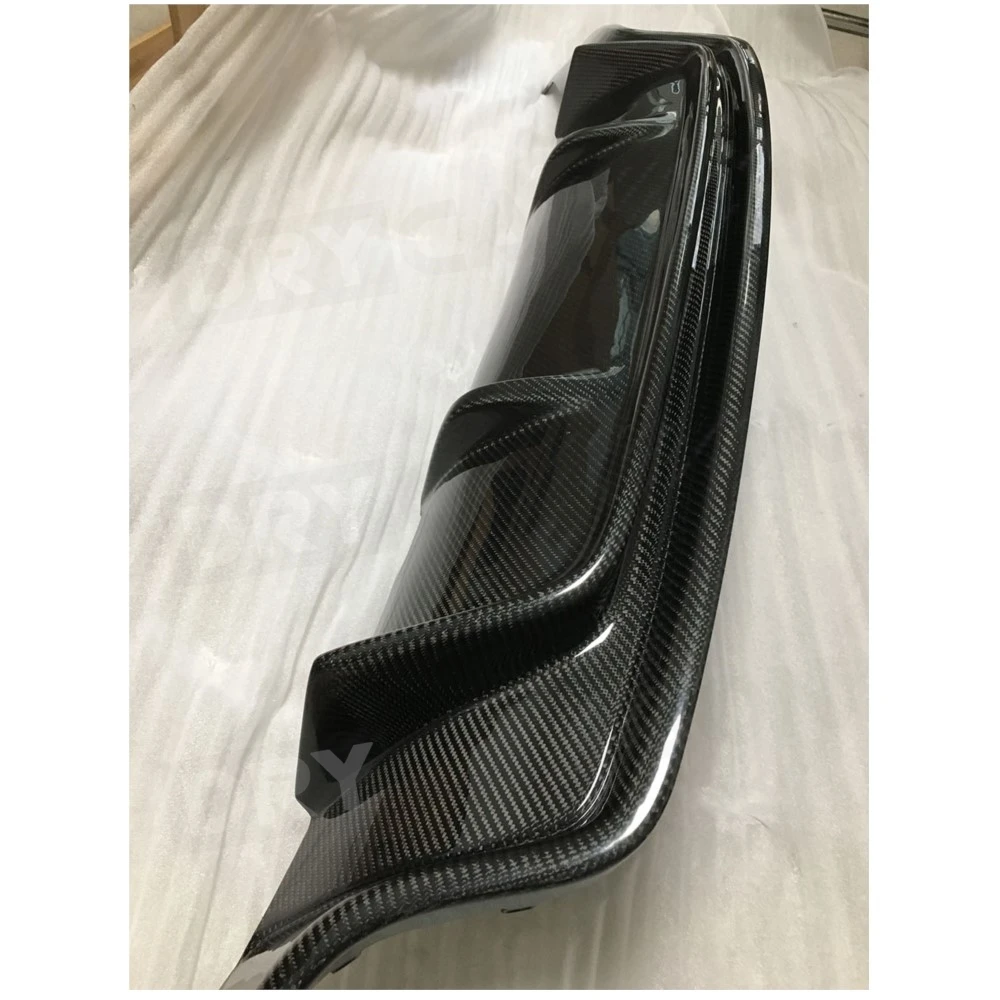 Dry Carbon Fiber Rear Diffuser Bumper Spoiler for Audi A5 RS5 2012-2016 Rear Lip Bumper Guard Car Styling Body Kits FRP view 5