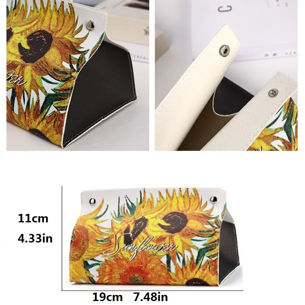 Schwarz Leder Tissue Box Serviette Halter Auto Tissue Box Hause Wohnzimmer Halter Fall Lagerung Hotel Haushalt Hause Lagerung