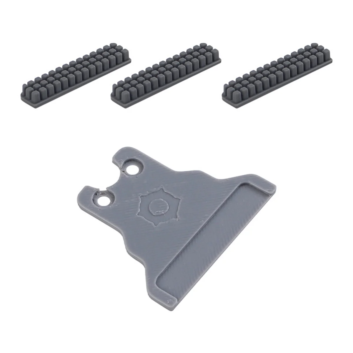SMIEA Parte della stampante 3D Spazzola per ugelli con kit di parti di stampa per Creality K1 MAX Kit di pulizia per ugelli in silicone per pulizia ugelli