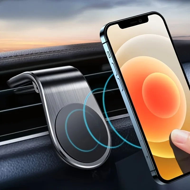 Universal Magnetic Car Phone Holder Air Vent Clip Mount GPS Navigation Stand for iPhone MagSafe Xiaomi Samsung